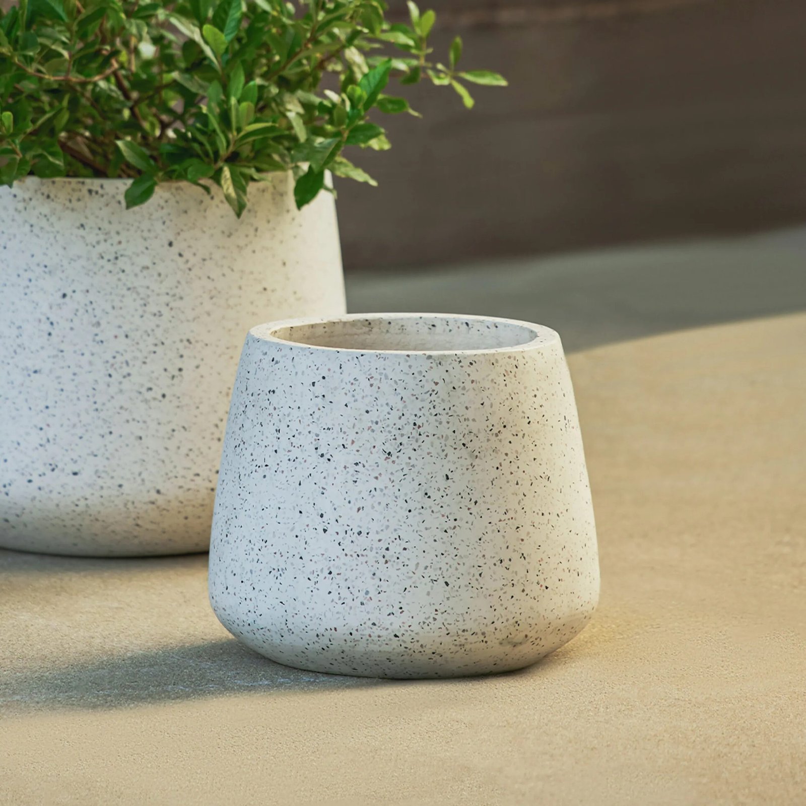 Speckled Round Plant Pot - Image 4
