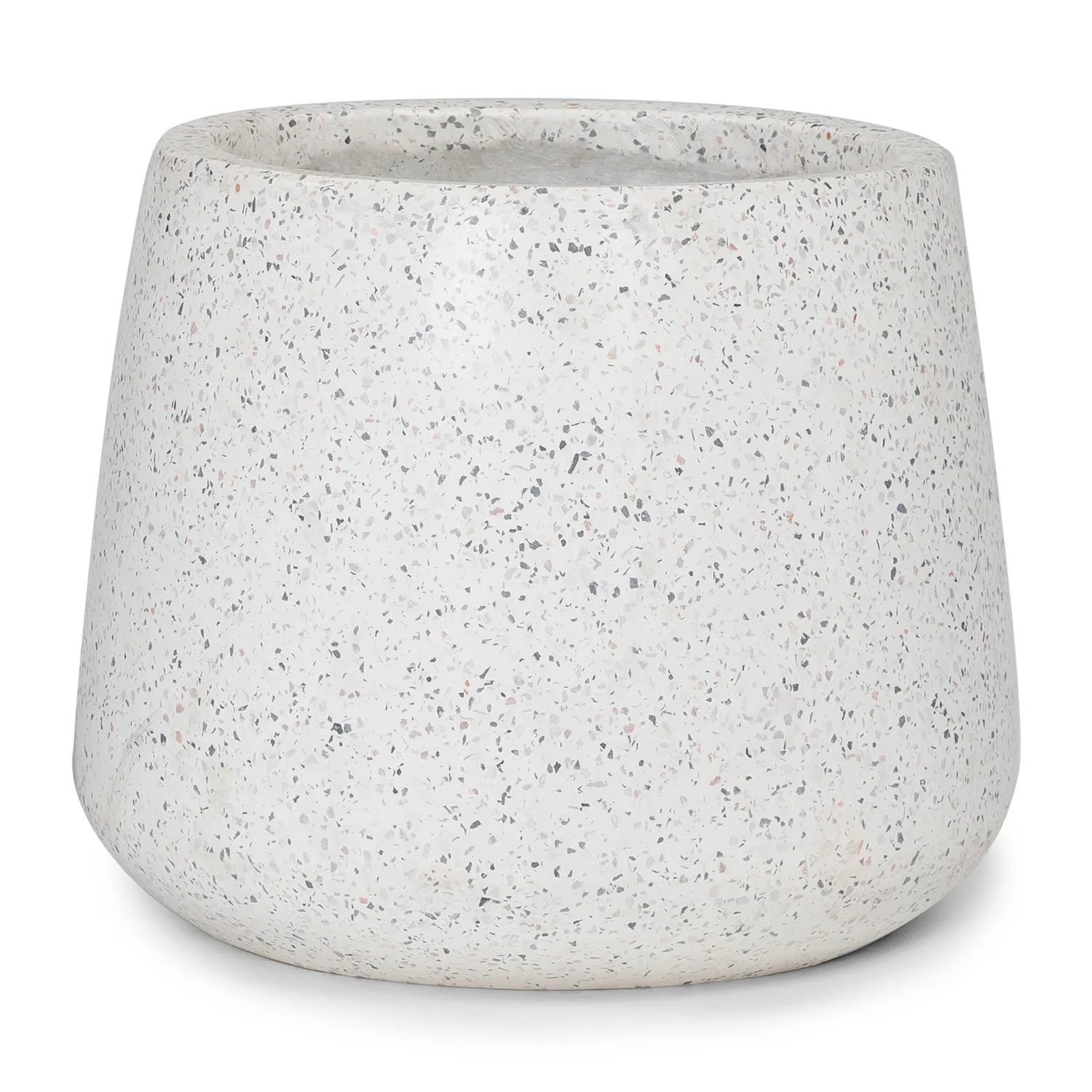 Speckled Round Plant Pot
