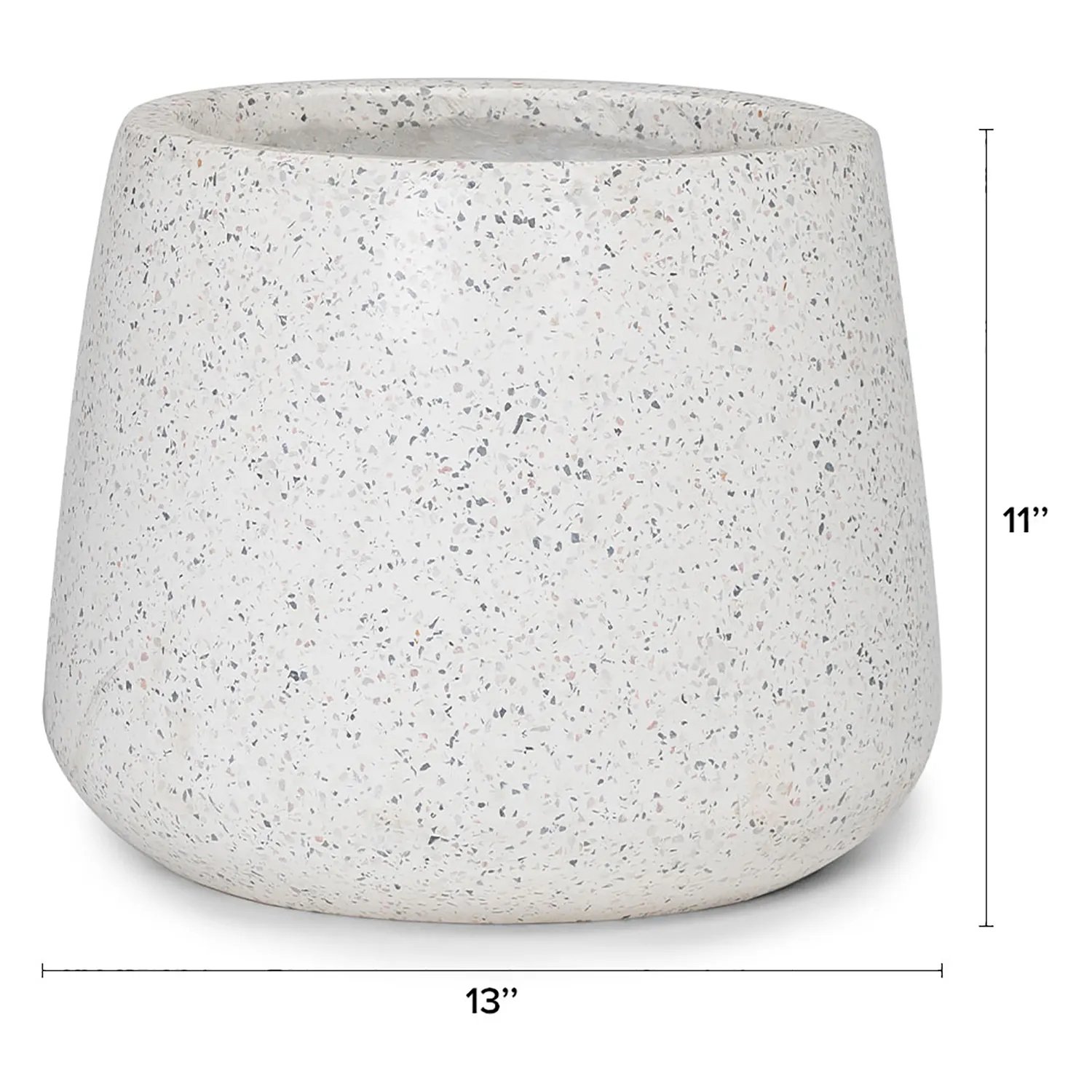 Speckled Round Plant Pot - Image 6