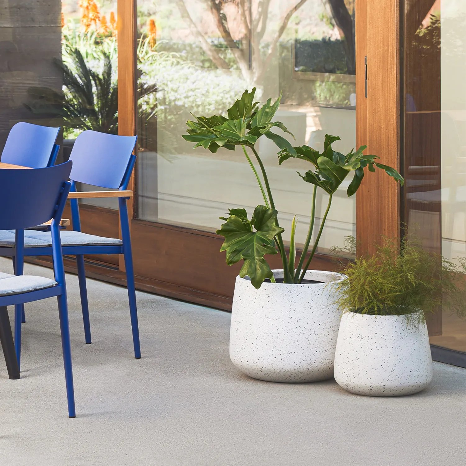 Speckled Round Plant Pot - Image 7